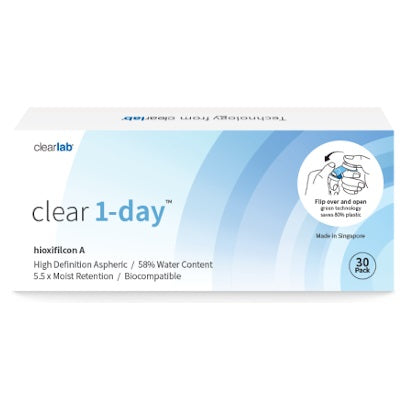 Clear 1-Day 30pk