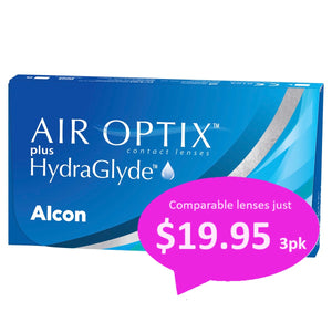 Air Optix plus HydraGlyde 6pk