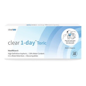 Clear 1-Day Toric 10pk - clearance sale!