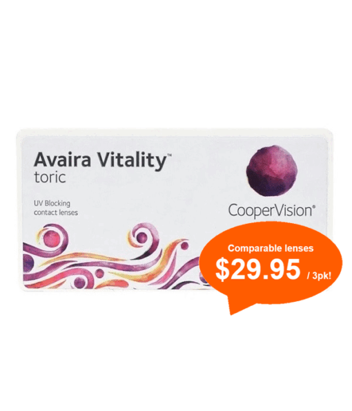 Avaira Vitality Toric 6pk