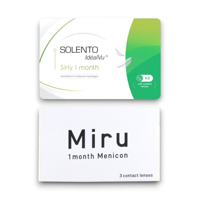 Miru Monthly Contact Lenses 3 Pack (formerly Solento IdealVu)