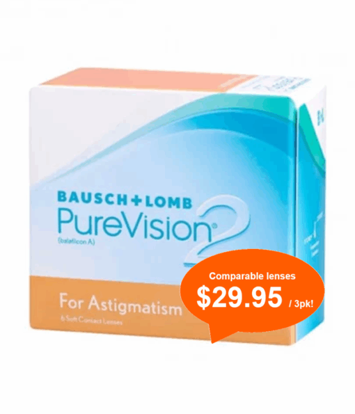 Purevision 2 for Astigmatism 6pk