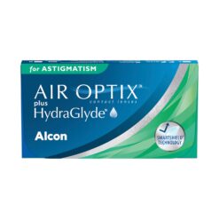 Air Optix Plus HydraGlyde For Astigmatism Monthly Contact Lenses – 3 Pack