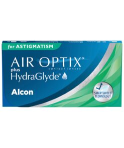 Air Optix Plus HydraGlyde For Astigmatism Monthly Contact Lenses – 3 Pack