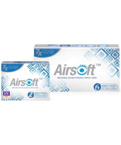 Airsoft Monthly Silicone Hydrogel Contact Lenses – 2 Pack
