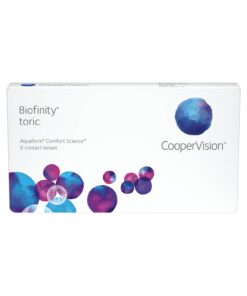 Biofinity Toric Monthly Contact Lenses – 6 Pack