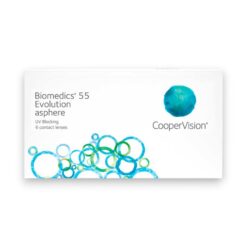 Biomedics 55 Evolution Monthly Contact Lenses – 6 Pack