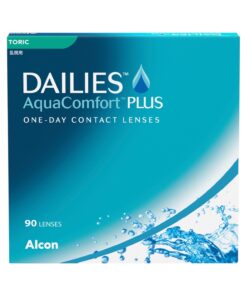 Dailies AquaComfort Plus Toric Daily Contact Lenses – 90 Pack