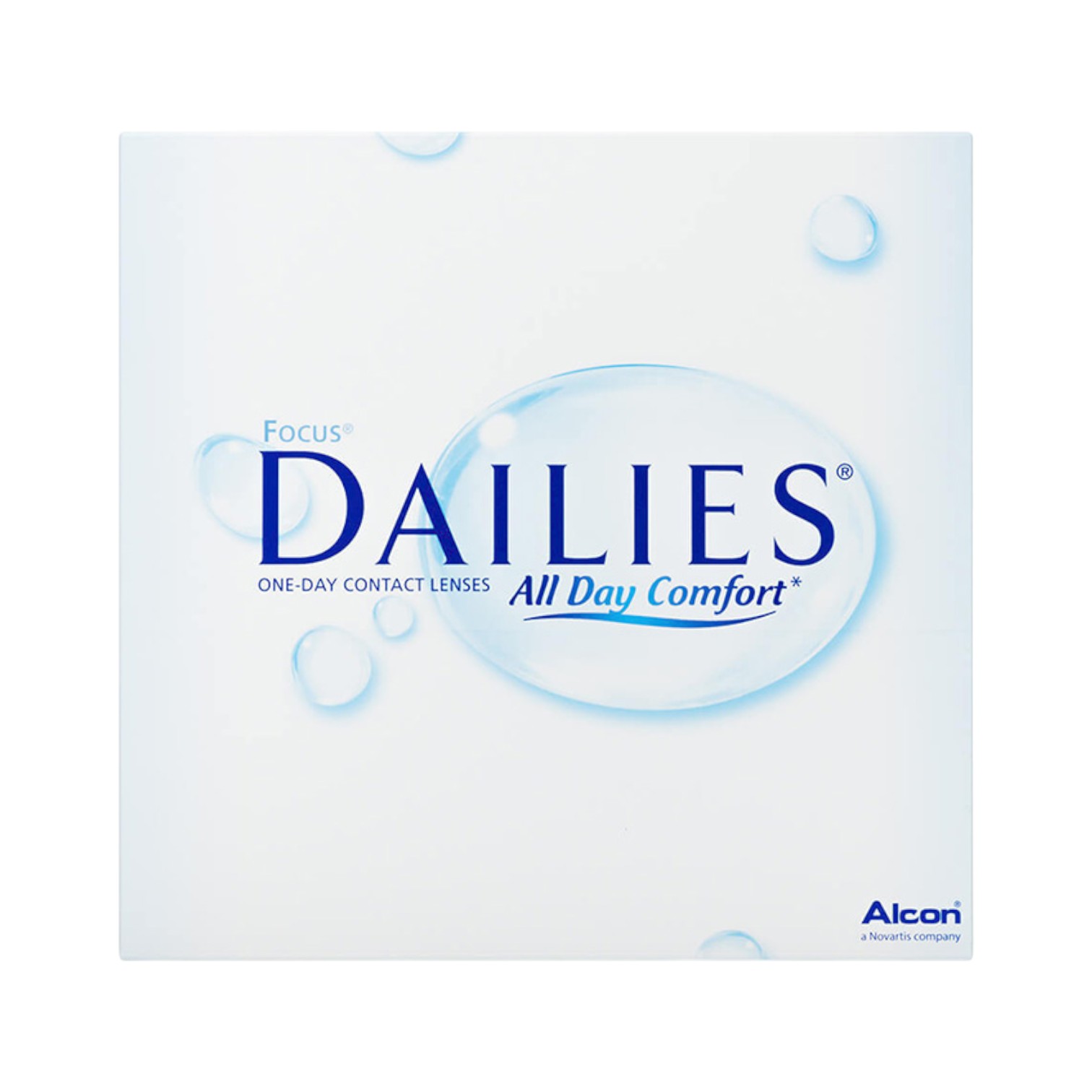 Focus Dailies All Day Comfort Daily Contact Lenses – 90 Pack